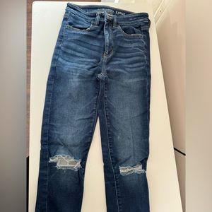 American Eagle super high rise jegging
